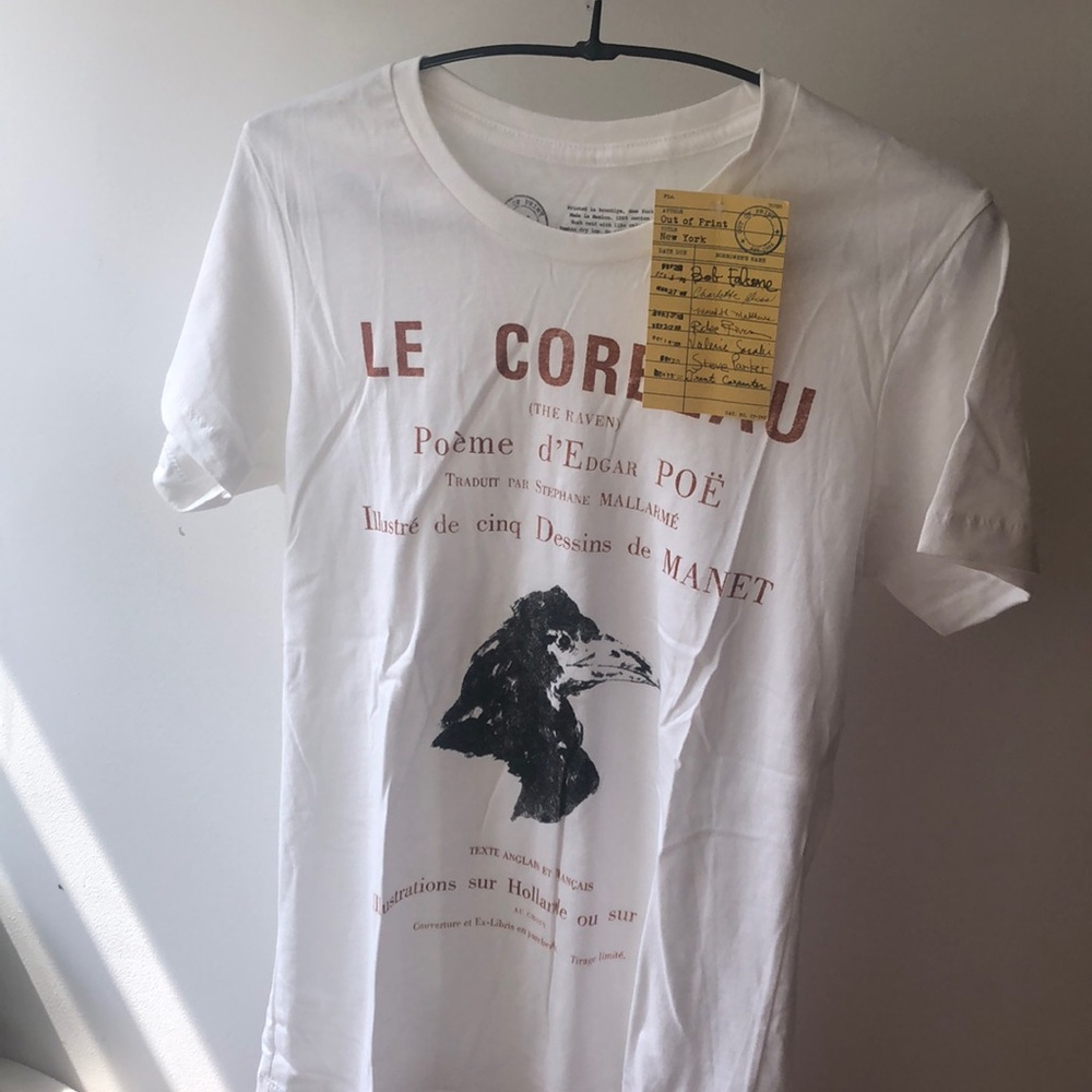 Edgar Allan Poe White T-shirt